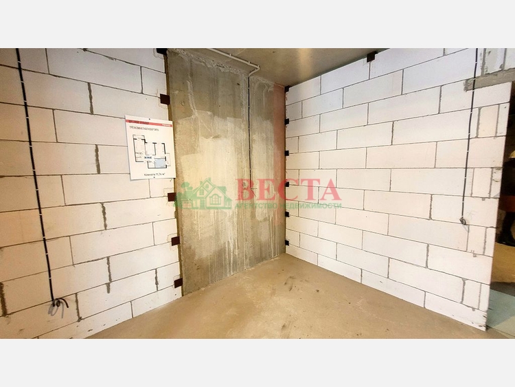 2-комнатная квартира, 55.00 м², 2/8 этаж фото 3